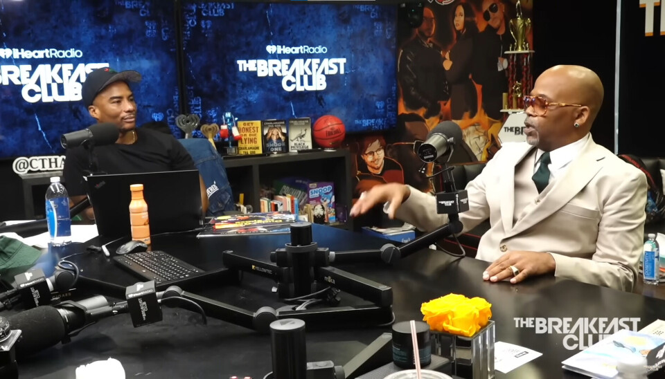 Breakfast Club Interview With Rappers Dame Dash Threatens to Punch Charlamagne Tha God in the Face During ...