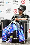 Erykah Badu attends Night 2 of the 2025 Essence Festival Of Culture at Caesars Superdome on July 5, 2025 in New Orleans, Louisiana.