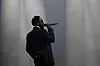 Kendrick Lamar performs onstage during the Visa Cash App RB Formula One Team 2024 Livery Reveal on February 08, 2024 in Las Vegas, Nevada.