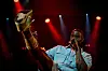 Kevin Mercer of De La Soul band performs on stage during the 79th edition of the Les Nuits de Fourviere at the Theatre Antique de Lyon Fourviere in Lyon, eastern France, on July 5,2025.