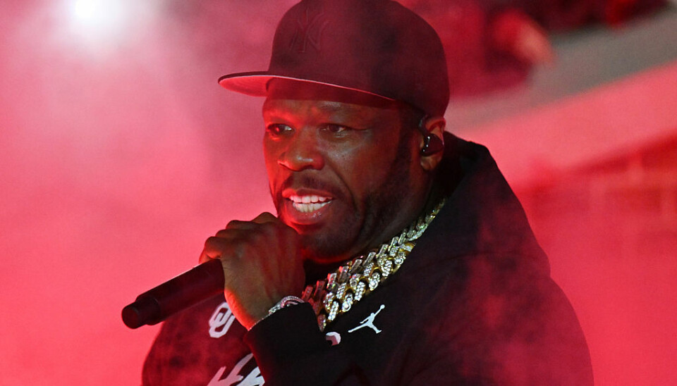 50 Cent performs at halftime during the 2025 College Football Playoff First Round Game between the Oklahoma Sooners and the Alabama Crimson Tide at Gaylord Family Oklahoma Memorial Stadium on December 19, 2025 in Norman, Oklahoma. 50 Cent performs at halftime during the 2025 College Football Playoff First Round Game between the Oklahoma Sooners and the Alabama Crimson Tide at Gaylord Family Oklahoma Memorial Stadium on December 19, 2025 in Norman, Oklahoma.