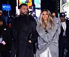 Ciara and Russell Wilson are seen on December 31, 2025 at The New Year's Eve Celebration in Times Square in New York City.