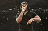 Denzel Curry performs on stage during Bludfest festival at The National Bowl on June 21, 2025 in Milton Keynes, England.