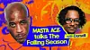 Colorful promo graphic with Masta Ace and Donwill over text about The Falling Season.