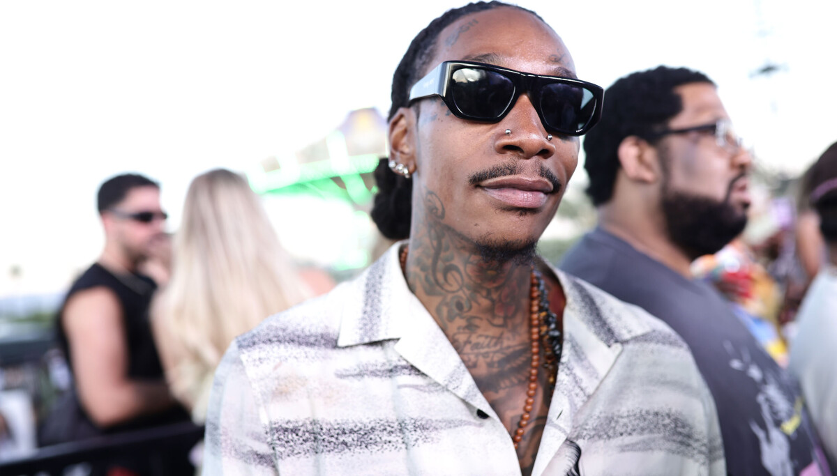 Wiz Khalifa Tells His Son to Avoid Fighting: “De-escalate the situation”