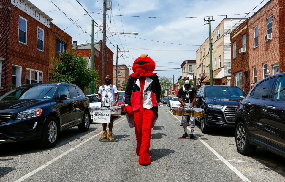 Protest Elmo Through Pandemic Or Protest, Philly Elmo Marches On - Okayplayer