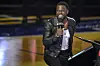 Kevin Hart is introduced during the NBA All-Star Game at Chase Center in San Francisco, California on Sunday, February 16, 2025.