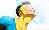 Screenshot of the titular hero in Amazon's hit adaptation of Robert Kirkman's 'Invincible' comic.