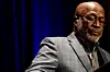 Actor John Amos talks about the time that he spent with Shata Franklin when Franklin was younger Friday, April 24, 2015 at the Downtown Denver Marriott Center Hotel in Denver, Colorado.