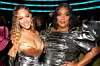 Beyoncé and Lizzo attend the 65th GRAMMY Awards at Crypto.com Arena on February 05, 2023 in Los Angeles, California.