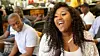 Jazmine Sullivan Debuts The New Single 'Stupid Girls' In A New Orleans Barbershop.