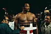 Heavyweight champion George Foreman pictured during weigh-in ahead of his fight against challenger Muhammad Ali in Kinshasa, Zaire, on October 26th, 1974.