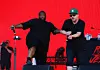 Run the Jewels perform on the third day of the Panorama Music Festival on Randall's Island in New York on July 24, 2016.