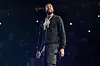 Meek Mill performing at “One Big Party Tour” at FLA Live Arena on March 17, 2023.