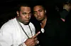 Busta Rhymes and Nas during Super Bowl XLI - Celebrity Sightings at Chakra Nightclub at Chakra in Miami Beach, Florida, United States.