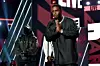Honoree Sean 'Diddy' Combs accepts the Lifetime Achievement Award presented by Coke from Kanye West and Babyface onstage during the 2022 BET Awards at Microsoft Theater on June 26, 2022 in Los Angeles, California.
