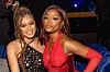 Andra Day (L) and Keke Palmer attend the SZA & TDE Official Grammy After-Party at The Vermont Hollywood on February 04, 2024 in Los Angeles, California.