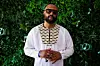 Madlib poses for a photo backstage during the Blue Note Jazz Festival at Silverado Resort and Spa on July 29, 2023 in Napa, California