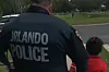Orlando Police Officer Arresting Child