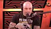 Joe Rogan behind mic
