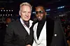 Recording artists Sting and Sean 'Diddy' Combs attend the 60th Annual GRAMMY Awards at Madison Square Garden on January 28, 2018 in New York City