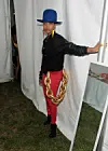 Erykah Badu backstage at AfroPunk Festival 2012