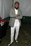 Yasiin Bey backstage at AfroPunk Festival 2012