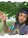 J.I.D taking selfie