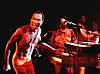 Fela Kuti performing with his band the Egypt 80.