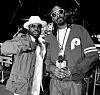 Roots Picnic 2014: Snoop Dogg with Black Thought of The Roots (photographed by Mel D. Cole)