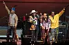 Vernon Reid, Corey Glover, Will Calhoun and Doug Wimbish of Living Colour perform at the Led Zeppelin tribute concert at Carnegie Hall on March 7, 2018 in New York City.