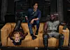 Netflix's cowboy bebop sitting on couch
