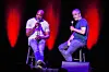 Dave Chappelle and Jon Stewart kick off a limited three-city run at Wang Theatre at Boch Center on June 13, 2018