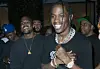 Kanye West and Travis Scott attend Travis Scott Music Video Premiere Party For 'Pick Up The Phone'