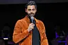 Hasan Minhaj performs during the 16th Annual Stand Up For Heroes Benefit presented by Bob Woodruff Foundation and NY Comedy Festival at David Geffen Hall on November 07, 2022 in New York City.