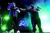 El-P (L) and Killer Mike of Run The Jewels perform onstage at Staples Center on March 14, 2018 in Los Angeles, California.