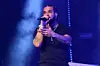 Rapper Drake performs onstage during 'Lil Baby & Friends Birthday Celebration Concert' at State Farm Arena on December 9, 2022 in Atlanta, Georgia.