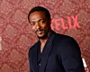 Anthony Mackie with blue suit