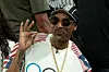 Snoop Dogg attends the mens basketball quarterfinals match between Brazil and USA on day eleven of the Olympic Games Paris 2024 at Bercy Arena on August 06, 2024 in Paris, France.