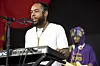 Terrace Martin performs during the 2018 New Orleans Jazz & Heritage Festival.