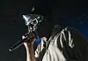 MF DOOM performs on stage at The Arches on November 3, 2011 in Glasgow, United Kingdom.