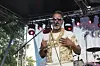, Ish “Butterfly” Butler Digable Planets with chain