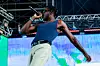 Channel Tres performs on the Sahara stage during the 2022 Coachella Valley Music And Arts Festival on April 24, 2022 in Indio, California.