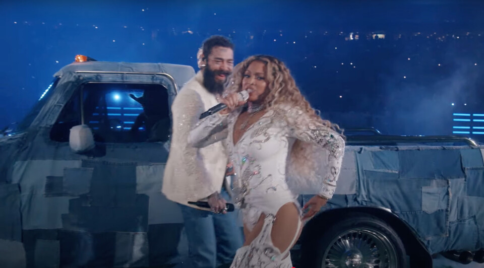 Post Malone Thanks Beyoncé After Christmas Day NFL Halftime Performance ...