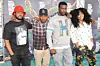 Schoolboy Q, Kendrick Lamar, Jay Rock, and Sza attend the BET Hip Hop Awards 2013 at the Boisfeuillet Jones Atlanta Civic Center on September 28, 2013 in Atlanta, Georgia.