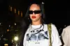 Rihanna is seen out and about in Manhattan on August 13, 2022 in New York City.