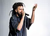 J. Cole performs on day 3 of Lollapalooza at Grant Park on July 30, 2022 in Chicago, Illinois.