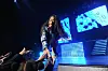 Maryland rapper Deetranada performing onstage in denim jacket