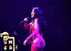 Cardi B wearing red at summer jam