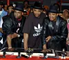 Run dmc inducted into hollywood rockwalk